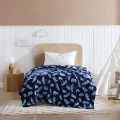 Eddie Bauer Camp Camo Bear Flannel Fleece - Blanket, Blue- Full/Queen -Bedding Sale Store GUEST c4092854 50a7 492a 8cfd fd6e58e679a9