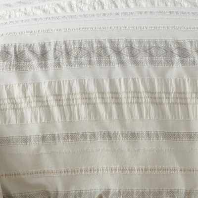 Pickford - Duvet Cover Set - Cream & Taupe - Levtex Home 6 Pickford - Duvet Cover Set - Cream & Taupe - Levtex Home - Image 6
