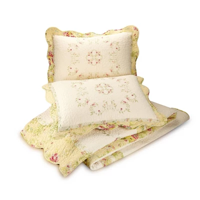 Standard Prairie Bloom Sham Yellow - Mary Jane's Home 4 Standard Prairie Bloom Sham Yellow - Mary Jane's Home - Image 4