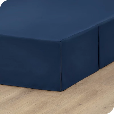 Tailored 15" Pleated Bed Skirt By Bare Home 2 Tailored 15" Pleated Bed Skirt By Bare Home - Image 2