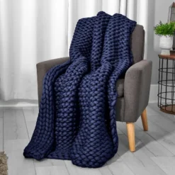 48"x72" 12lbs Chunky Knit Weighted Blanket - Tranquility 8 48"x72" 12lbs Chunky Knit Weighted Blanket - Tranquility -Bedding Sale Store GUEST cdf9e5a7 c64c 43fb b8cd 28a2ddb46073