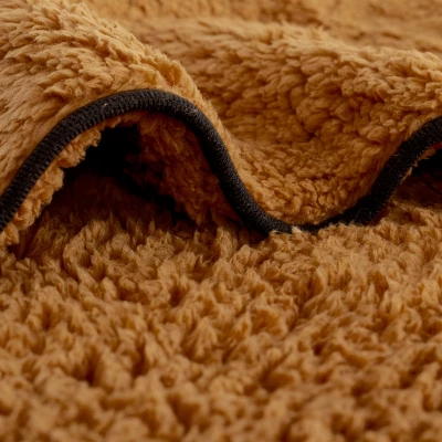 Heated Blanket 2-Pack - USB-Powered Fleece Throw Blankets For Travel, Home, Office, Or Camping - Winter Car Accessories By Stalwart (Brown) 10 Heated Blanket 2-Pack - USB-Powered Fleece Throw Blankets For Travel, Home, Office, Or Camping - Winter Car Accessories By Stalwart (Brown) - Image 10