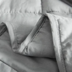 48"x72" 100% Cotton 20lbs Weighted Blanket Silver Gray - Pur Serenity -Bedding Sale Store GUEST d0b003fd 47c3 4452 abae 79682e8228c6