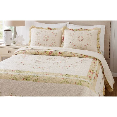 Standard Prairie Bloom Sham Yellow - Mary Jane's Home 1 Standard Prairie Bloom Sham Yellow - Mary Jane's Home