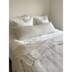 Body Pillow 20x54 Down Alternative Cotton Waffle Weave - Anaya