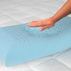 Merrick Lane Queen Size Ventilated Memory Foam Bed Pillow - Cool Gel Infused Memory Foam Pillow For Sleeping -Bedding Sale Store GUEST d496d0f6 17e2 43f8 85c8 d1f80537907f