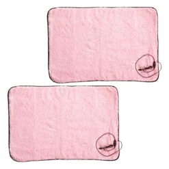 Heated Blanket 2-Pack - USB-Powered Fleece Throw Blankets For Travel, Home, Office, Or Camping - Winter Car Accessories By Stalwart (Pink) 19 Heated Blanket 2-Pack - USB-Powered Fleece Throw Blankets For Travel, Home, Office, Or Camping - Winter Car Accessories By Stalwart (Pink) -Bedding Sale Store GUEST e59253b7 d7a5 4cc3 9a60 fe06694bfa2b