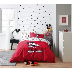 Saturday Park Disney Mickey Mouse Classic 100% Organic Cotton Bed Set -Bedding Sale Store GUEST e81d18a5 e55f 47e6 9309 9122ae613081