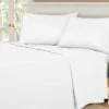 530 Thread Count Solid Deep Pocket Cotton Luxury Premium Bed Sheet Set By Blue Nile Mills