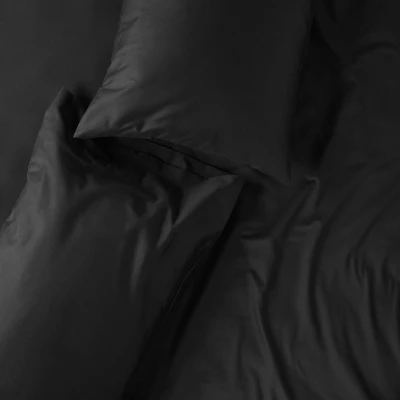 500 Thread Count Washed Supima Sateen Solid Sheet Set - Casaluna™ 2 500 Thread Count Washed Supima Sateen Solid Sheet Set - Casaluna™ - Image 2