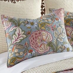 Calafel Floral Quilt And Pillow Sham Set - Levtex Home -Bedding Sale Store GUEST f3349bb9 f13b 4e70 8d0e 17ebf46b5835