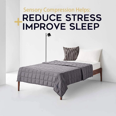 YnM Original Cotton 15 LB 7 Layer Glass Bead Weighted Blanket For Therapeutic Stress Relief 2 YnM Original Cotton 15 LB 7 Layer Glass Bead Weighted Blanket For Therapeutic Stress Relief - Image 2