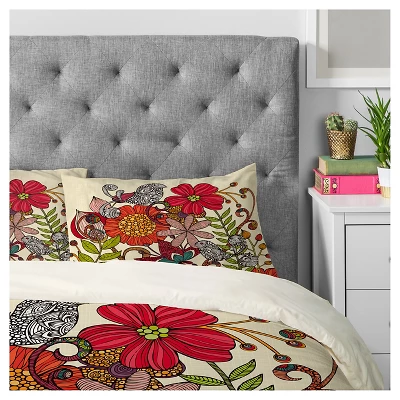 Valentina Ramos Harmonia Floral Pillow Sham (Standard) Red 1 Pc - Deny Designs 1 Valentina Ramos Harmonia Floral Pillow Sham (Standard) Red 1 Pc - Deny Designs