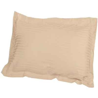 Premium 600-Thread Count Cotton Stripe 2-Piece Pillow Sham Set - Blue Nile Mills 1 Premium 600-Thread Count Cotton Stripe 2-Piece Pillow Sham Set - Blue Nile Mills